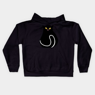 Happy Black Cat Kids Hoodie